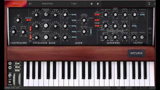 Programando el Minimoog