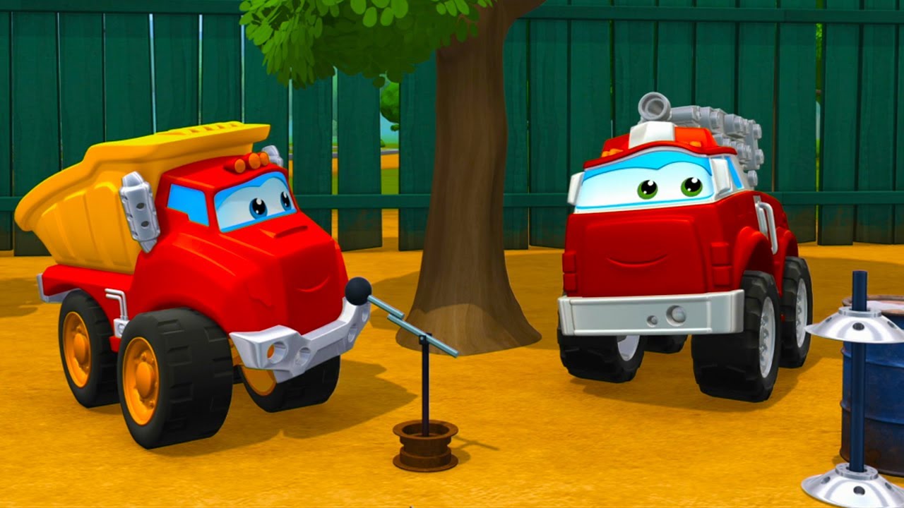 Mystery Muddy Truck | Car Cartoons for Kids | The Adventures of Chuck & Friends