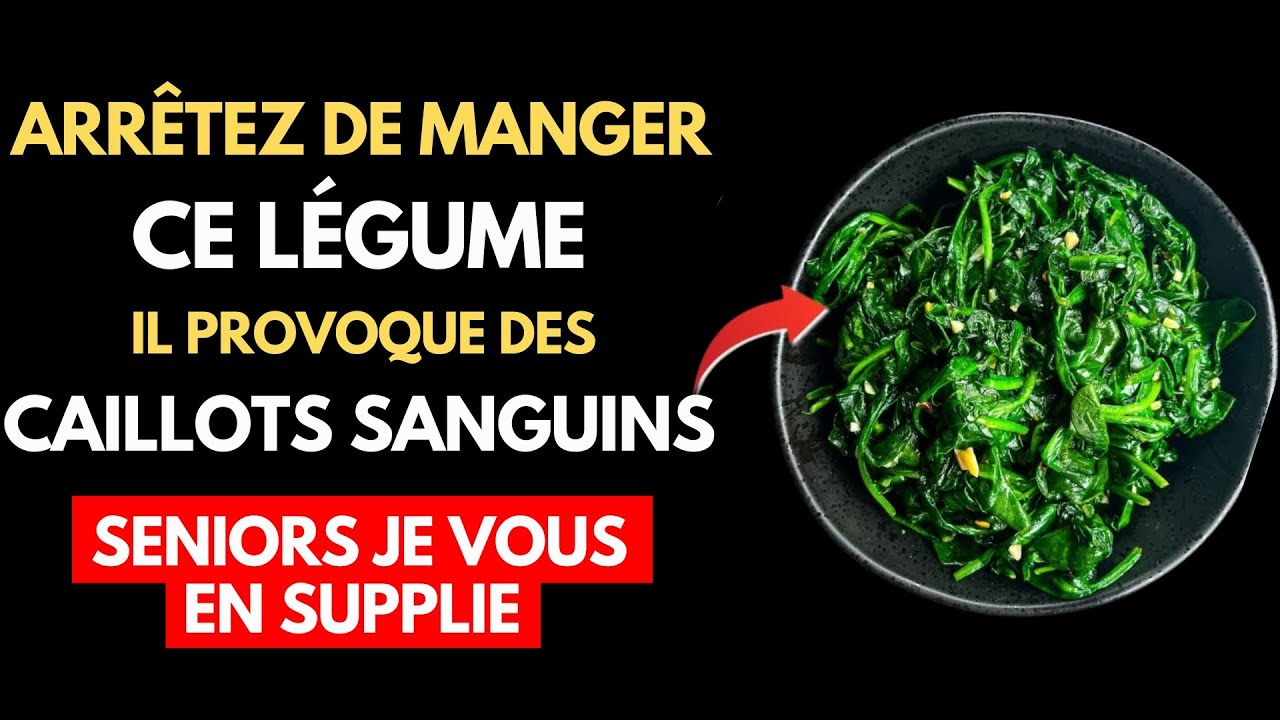 Plus 60? CES légumes augmentent le risque d’AVC du jour au lendemain (Dr explique !) | Santé Senior