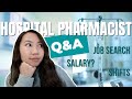 Hospital pharmacist qa  salarypay job security career switch hospital shifts hospital uniform