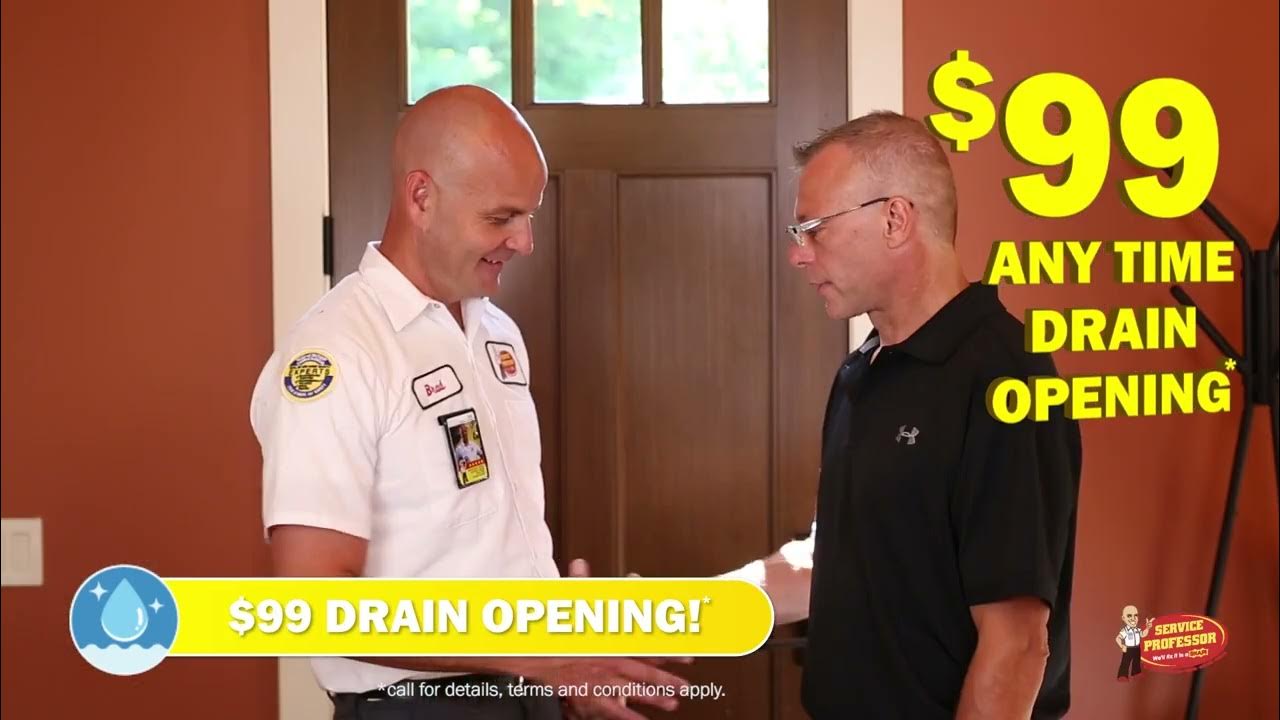 99 Anytime Sewer and Drain Opening - YouTube