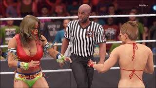 Warrior Princess vs Ronda Rousey - WWE 2K22
