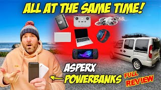 ASPERX  2 Pack Portable Fast Charging 10000mAH PowerBank: Full Review