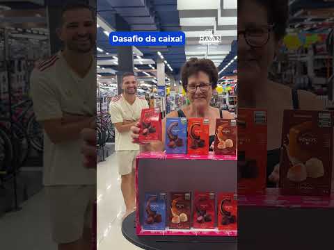 DESAFIO DELICIOSO COM OVO GIGANTE 🍫✨ #Havan #PáscoaHavan #OvoDePáscoa #Chocolate #Desafio