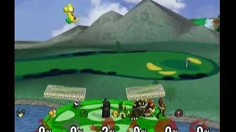 Super Smash Bros. Melee CrazyMod/Debug Menu - 5 Controllers Team with P1 on 1-1 Kinokos (Fall 2023)