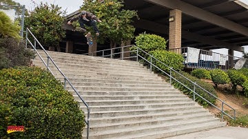 Chris Joslin VS El Toro 20 Stair | Ongeziene 360 ​​Flip War-beelden