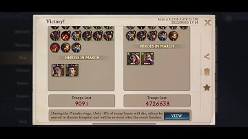 King of Avalon - 1 solo hit = over 4.7M troops lost 😱 - Kingdoms Raid - Part 2