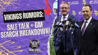 Vikings Rumors: Sale Talk + GM Search Breakdown!