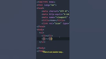 Unlock the potential of Emmet abbreviations to streamline your HTML tag writing! #HTMLtutorial #web