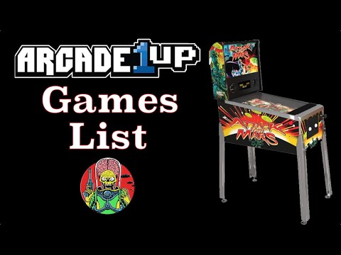 Attack From Mars | Arcade1Up Pinball Table - Games List & Gameplay from Original Console Gamer