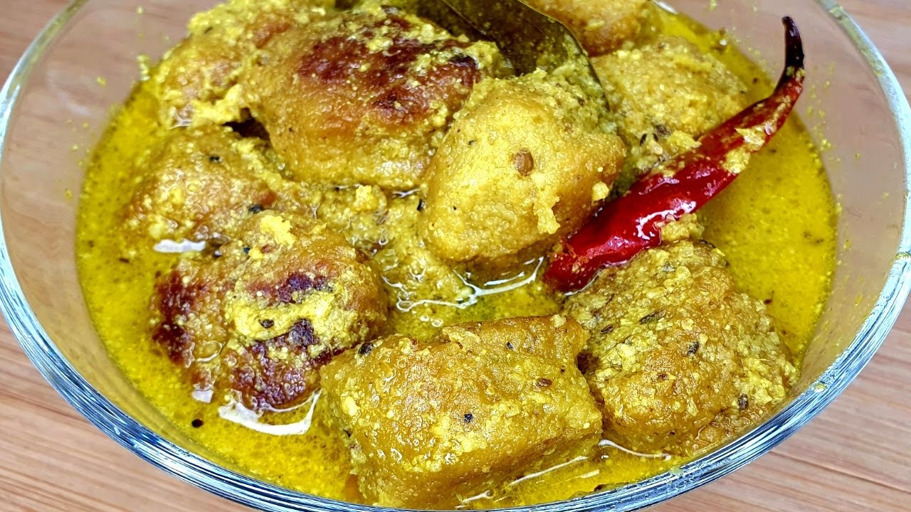 মটর ডালের বড়ার তিল ঝোল ,বাঙাল বাড়ির এইসব পুরোনো নিরামিষ রান্নার স্বাদ কখনোই ভোলার না |  Veg Recipe |