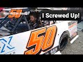 I Screwed Up And Got Hit! Attica Raceway Park 8.21.2020