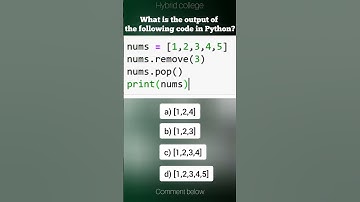 Python Quiz Day 50 | Python Methods #shorts #shortfeed #short