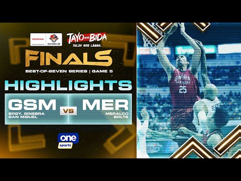 Brgy. Ginebra vs. Meralco Finals Game 5 highlights | PBA Governors' Cup 2021