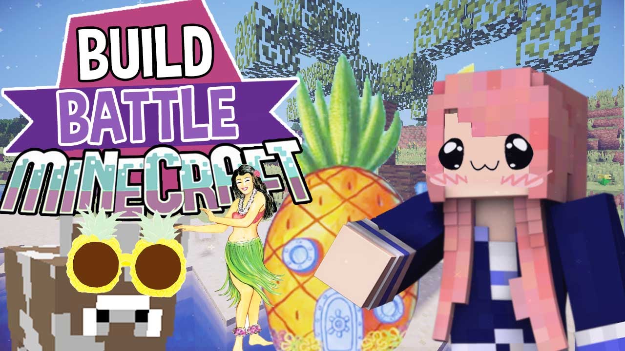 Tropical Build Battle Minecraft Building Minigame Youtube - build battle mini game roblox