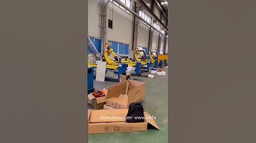 Our designed and produced  500KG load single-axis positioner designed  with a FANUC welding robot