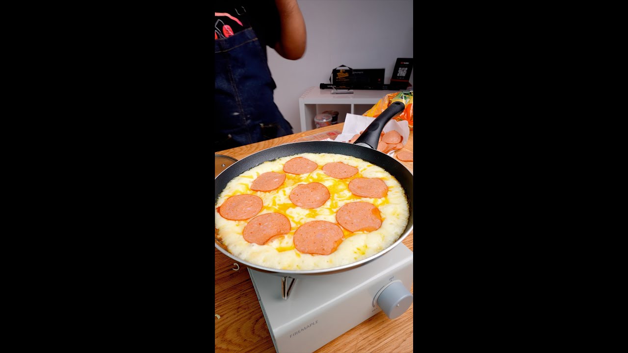 Ultra Cheese Pizza no bake #shorts #asmr
