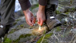 Start A Fire With Your Boot Laces