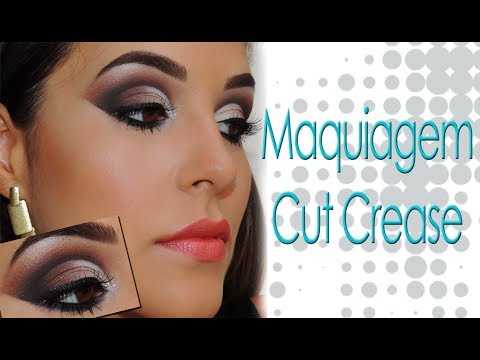 Maquiagem Cut Crease