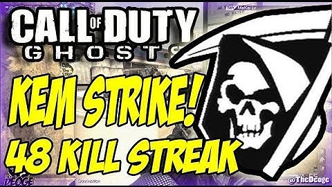 HOW TO GET A KEM STRIKE- OCTANE- COD SPAWNS - CALL OF DUTY: GHOST 48 Kill Streak