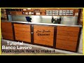 BANCO da OFFICINA , TUTORIAL di come costruirlo-WORKBENCH, TUTORIAL on how to make it