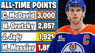 Breaking The All-Time Point Record With Connor McDavid