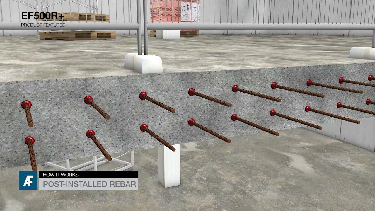 How It Works Postinstalled rebar connection for Heavy Loads