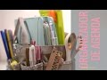 Organizador de Agenda / Planner. Como organizar los materiales del planner. Scrapbooking.