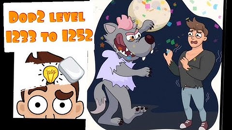 Dop2 delete one part gameplay level 1233 to 1252 @emilyhchannel3303