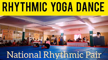 Rhythmic yoga Dance video ☝️👍best video rhythmic dance| national gold madel 🥇🥇