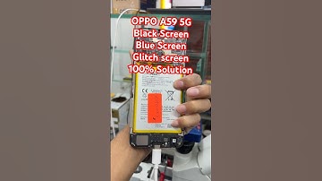 OPPO A59 5G Blue, Glitch,Black Display Light Solution 100%
