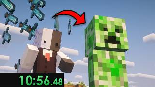 Speedrunning Minecraft but it's the April Fools Update