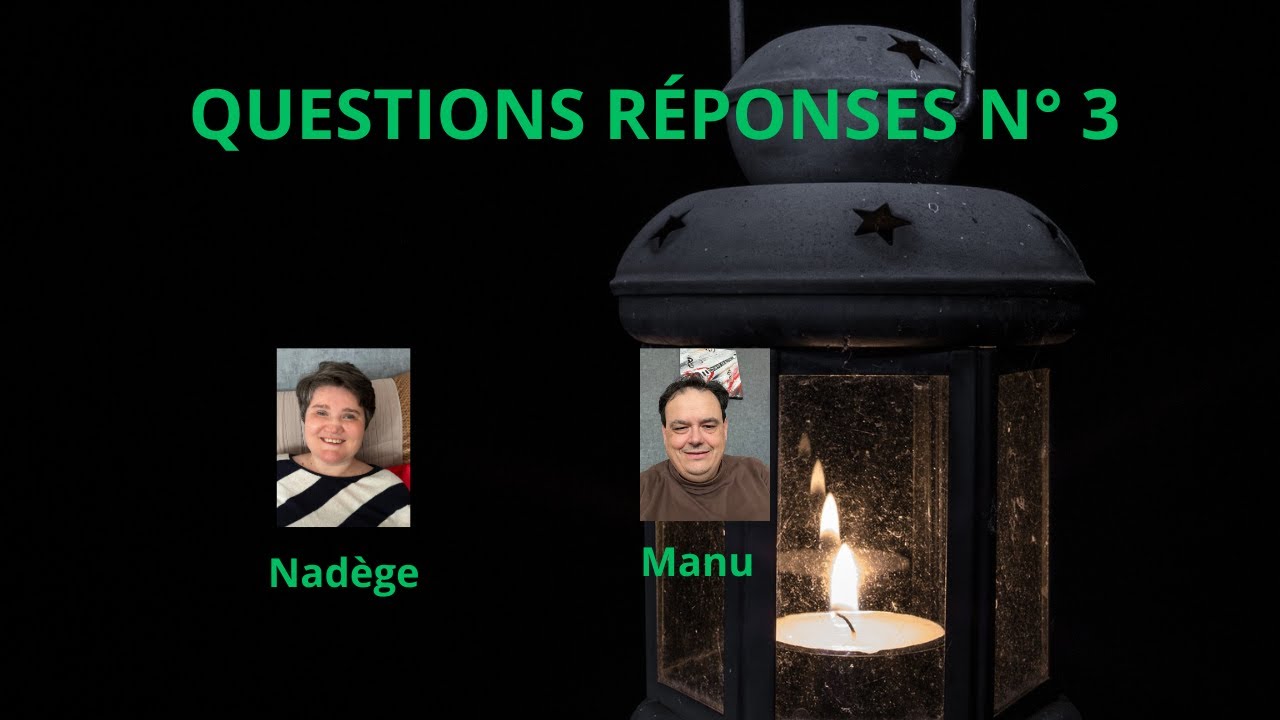 ÉMISSION QUESTIONS RÉPONSES N° 3 - YouTube