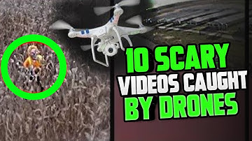 10 Scary Videos Caught By Drones