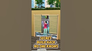 Secret Sims 4 Build Hacks No One Knows (part 136) #sims4hacks #sims4ideas