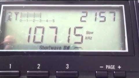 HM01 Cuban numbers station on 12AUG13