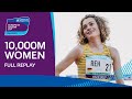 Reh claims 10000m title  full replay  pace 2023 european 10000m cup