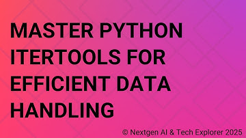 Master Python Itertools for Efficient Data Handling
