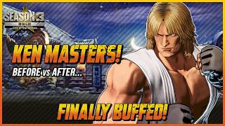 FATAL FURY: COTW ▰ Ken Masters Season 3 Buffs – Before vs After