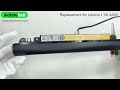 Replacement battery for Lenovo L15L3A03 10.8V 24Wh 3 cells