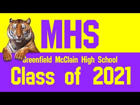 2021 Greenfield McClain High School Graduation