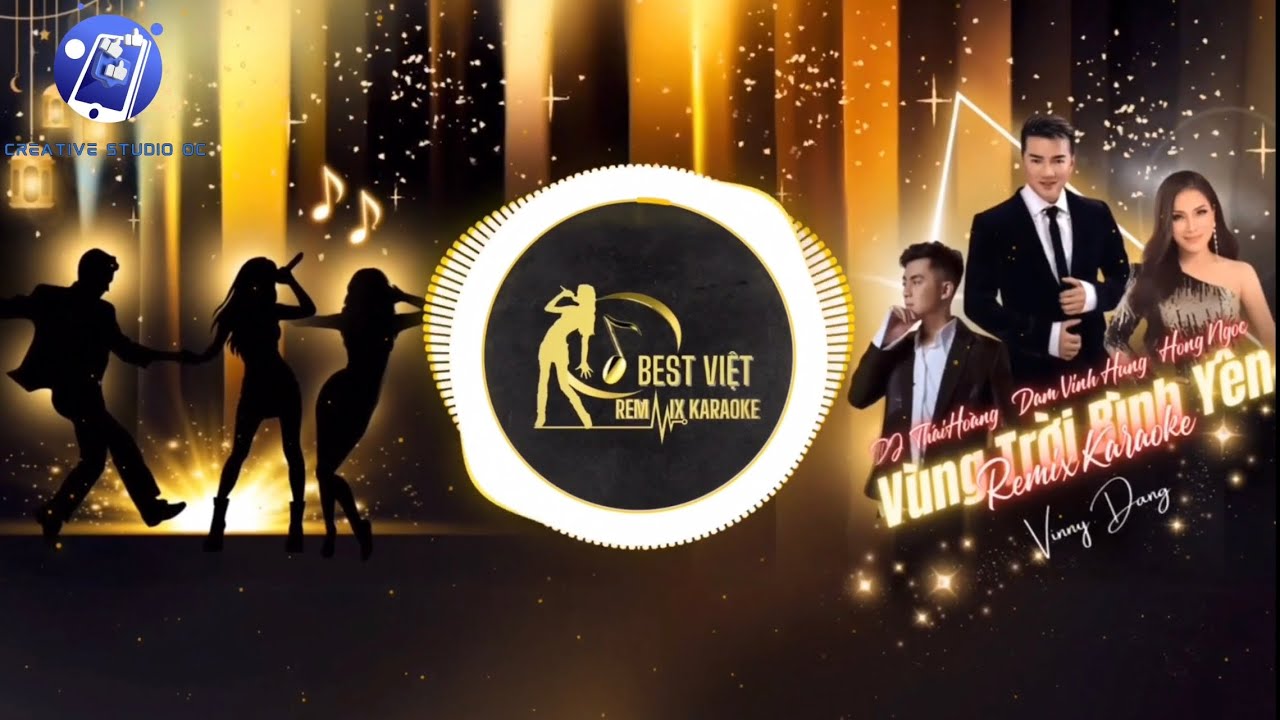 Vùng Trời Bình Yên Remix Karaoke | DJ Thái Hoàng
