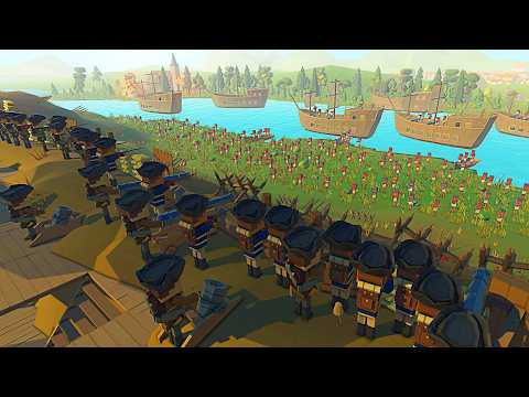 The Deadliest RED COAT Army Siege of FORTRESS WALLS in Ancient Warfare 3...