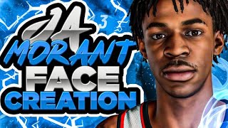 THE BEST JA MORANT FACE CREATION TUTORIAL on NBA 2K21 NEXT GEN! *MUST WATCH*