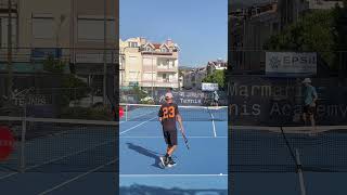 My tennis in Marmaris🎾 #turkey  #marmaris #sea  #mountains