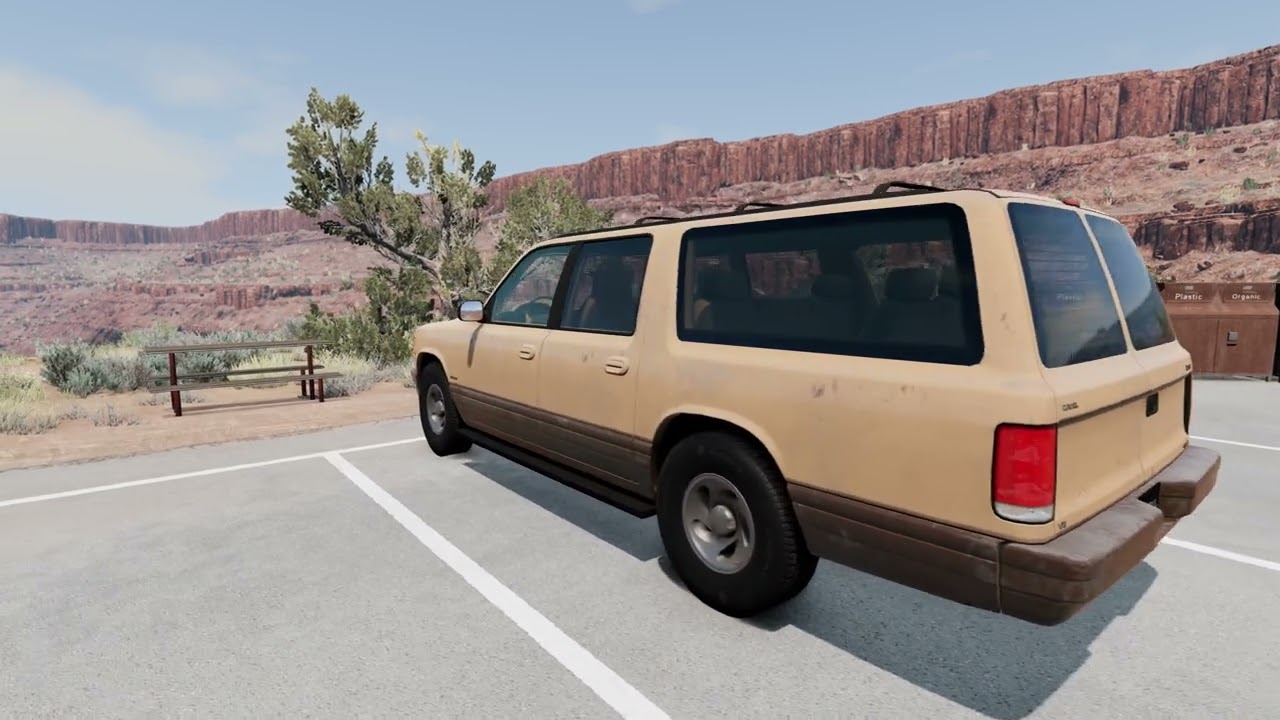 BeamNG.drive Freeroam: Utah, USA - 1992 Gavril Roamer LXT 4WD