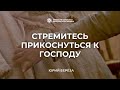 Стремитесь прикоснуться к Господу | Юрий Береза