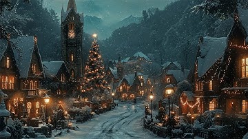 Mystical Snowy Village | Gothic Christmas Ambience |Dark Academia Winter Music for Study, Reflection
