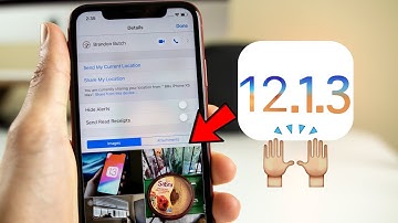 iOS 12.1.3 Released! ..Here