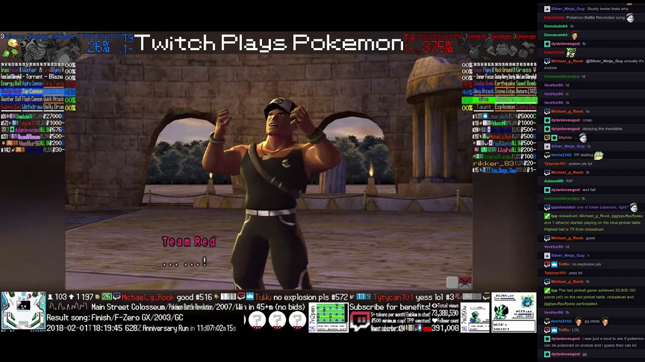 Twitch Plays Pokémon Battle Revolution - Matches 